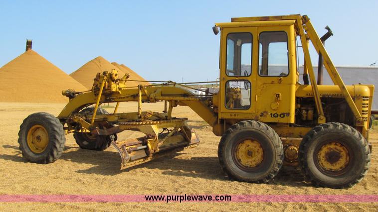 image for item E4974 1966 Allis-Chalmers M100B motor grader