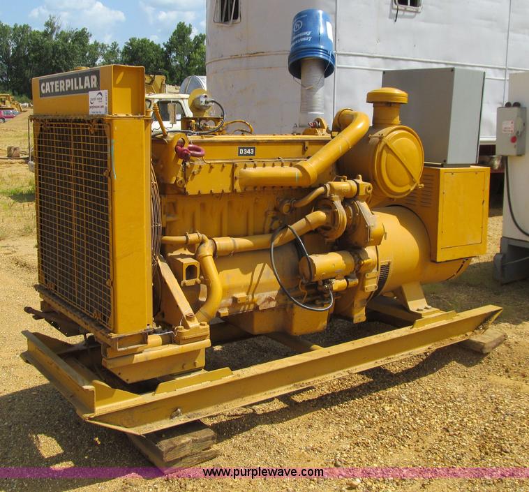 image for item E4977 Caterpillar D343 generator