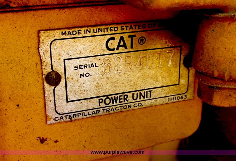 image for item E4977 Caterpillar D343 generator