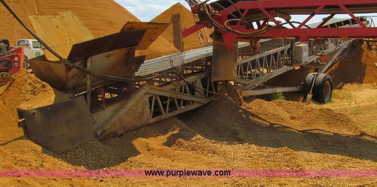 image for item E4981 Custom built portable transfer conveyor