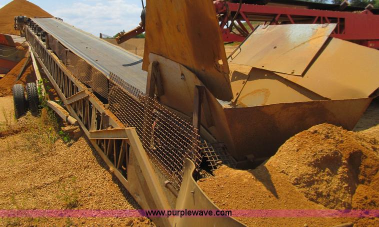 image for item E4981 Custom built portable transfer conveyor