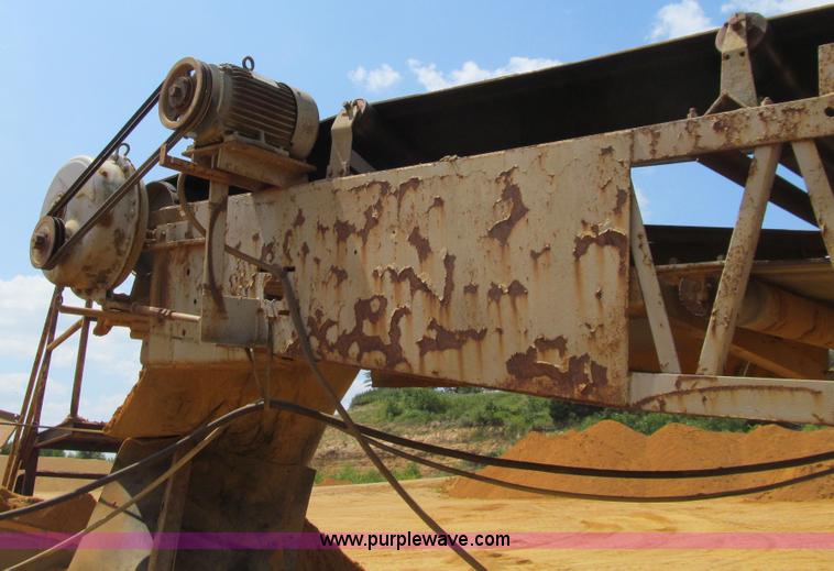 image for item E4981 Custom built portable transfer conveyor