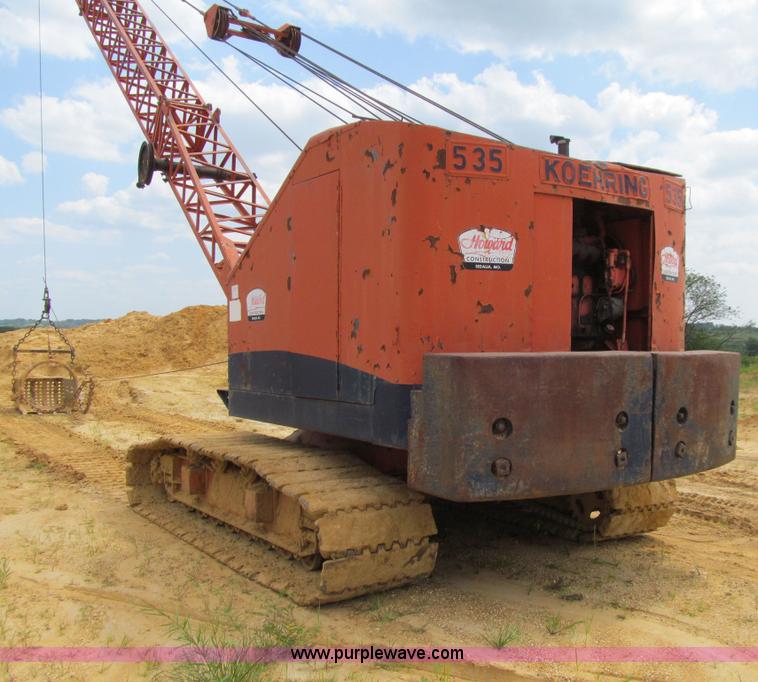 image for item E4985 1962 Koehring 535 crawler crane