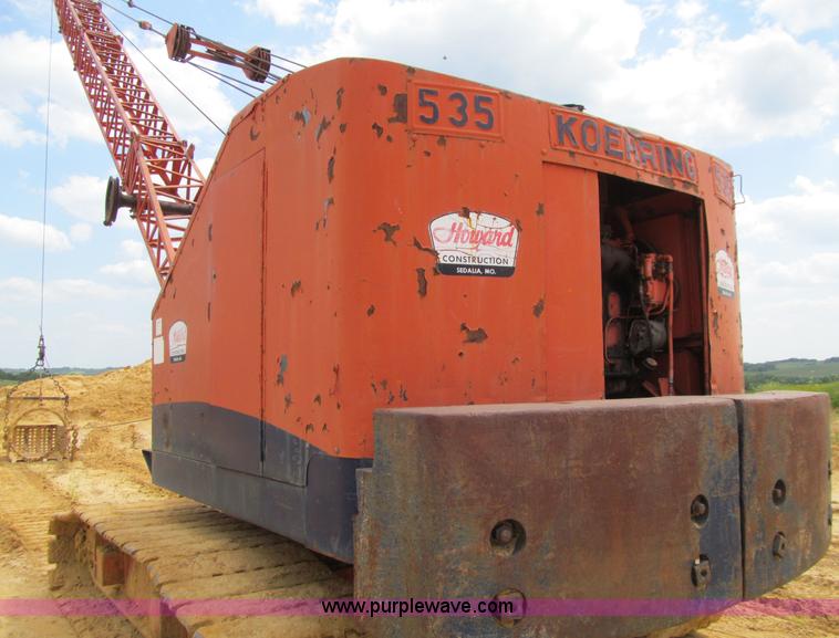 image for item E4985 1962 Koehring 535 crawler crane