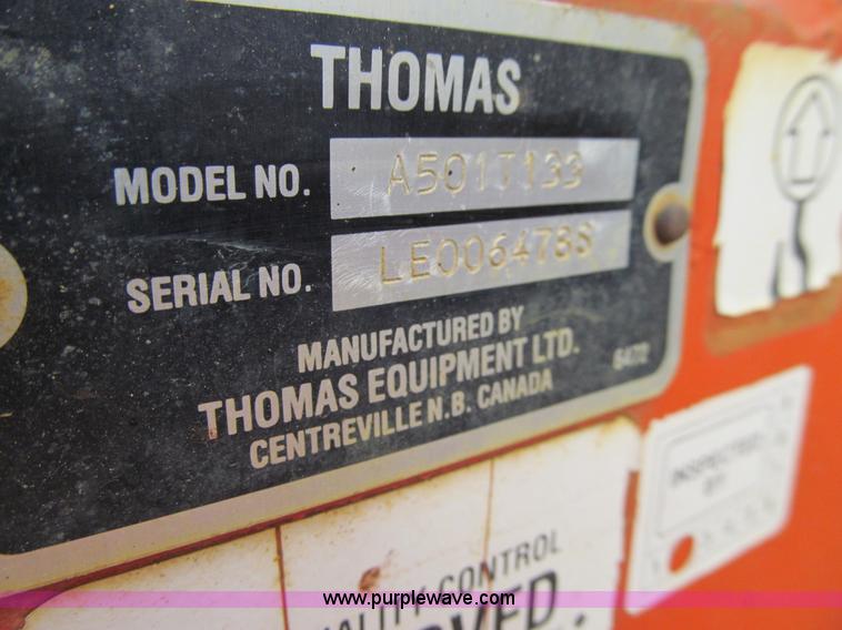 image for item J3446 1998 Thomas A50-T133 skid steer