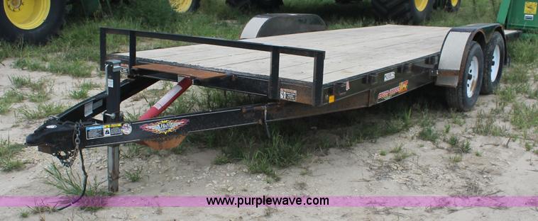 image for item AJ9377 2012 H&H Speed Loader MX tilt deck trailer