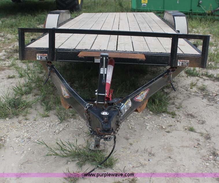 image for item AJ9377 2012 H&H Speed Loader MX tilt deck trailer