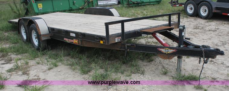 image for item AJ9377 2012 H&H Speed Loader MX tilt deck trailer