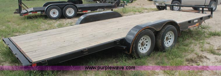 image for item AJ9377 2012 H&H Speed Loader MX tilt deck trailer