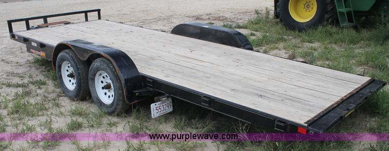 image for item AJ9377 2012 H&H Speed Loader MX tilt deck trailer