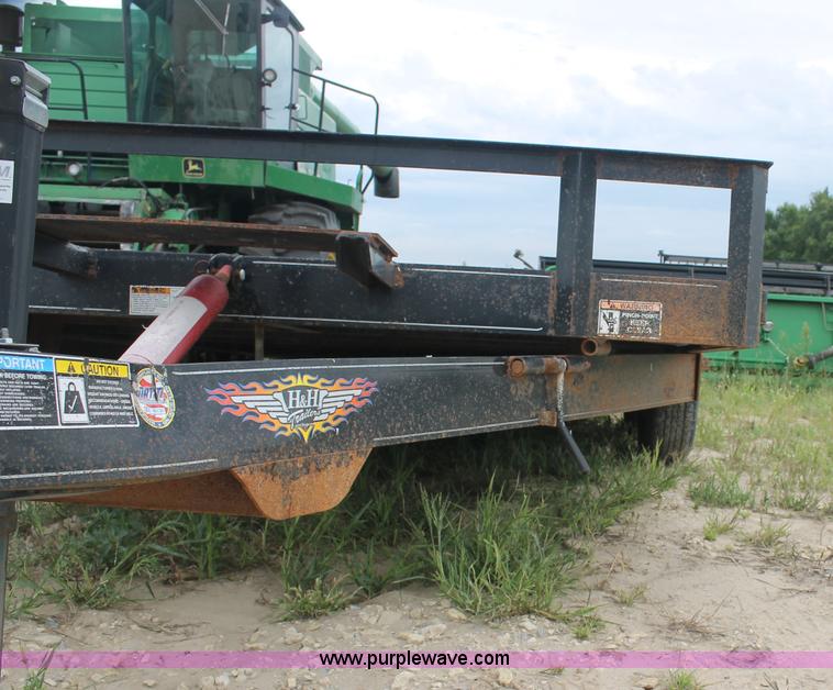 image for item AJ9377 2012 H&H Speed Loader MX tilt deck trailer