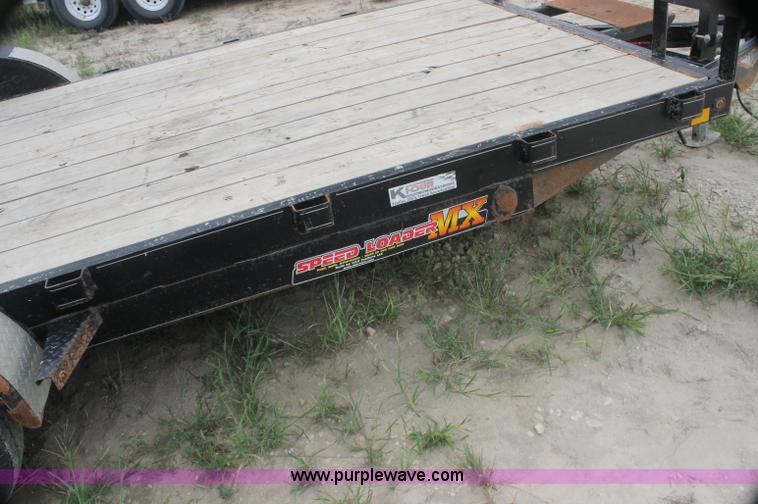 image for item AJ9377 2012 H&H Speed Loader MX tilt deck trailer
