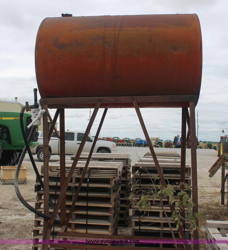 image for item AJ9379 300 gallon overhead fuel tank