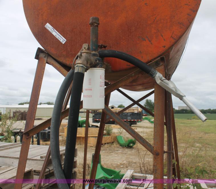 image for item AJ9379 300 gallon overhead fuel tank