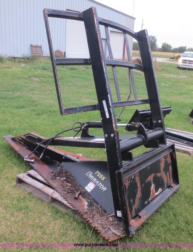 image for item BA9496 Land Pride TS55 skid steer tree saw