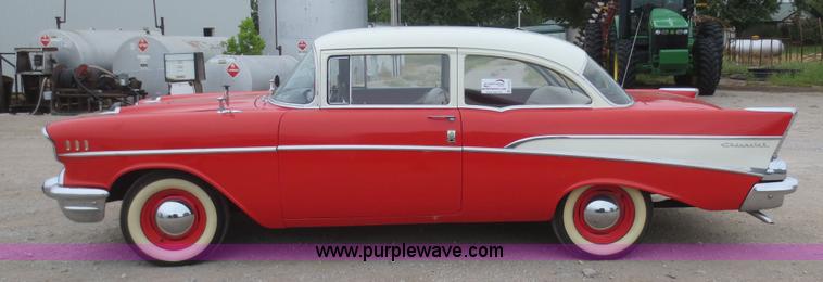image for item D2147 1957 Chevrolet 210 two door sedan