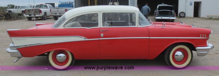 image for item D2147 1957 Chevrolet 210 two door sedan