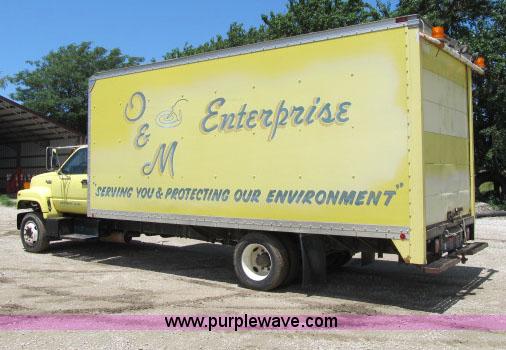 image for item F4940 1992 GMC TopKick box truck