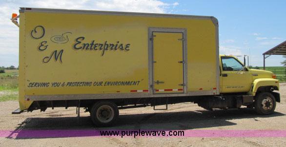 image for item F4940 1992 GMC TopKick box truck