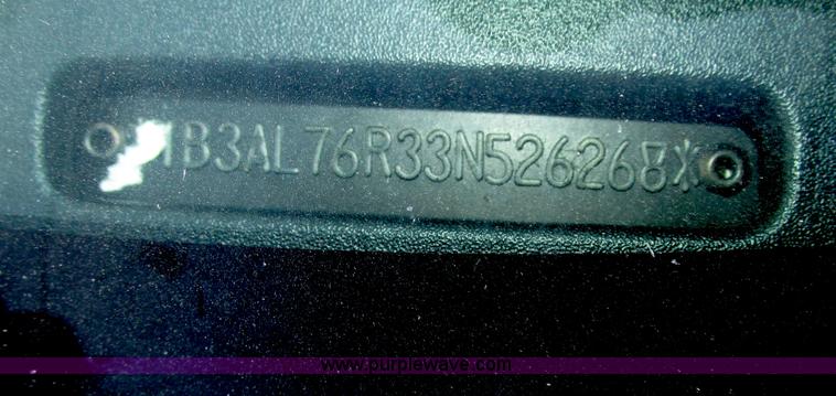 image for item F7462 2003 Dodge Stratus R/T