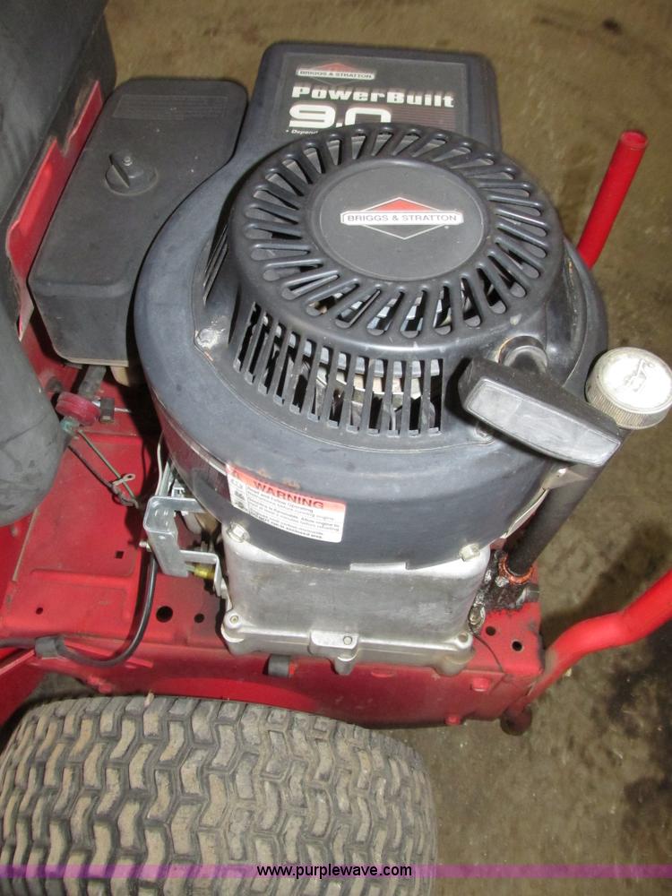 image for item G9957 Snapper WM280921B riding lawn mower