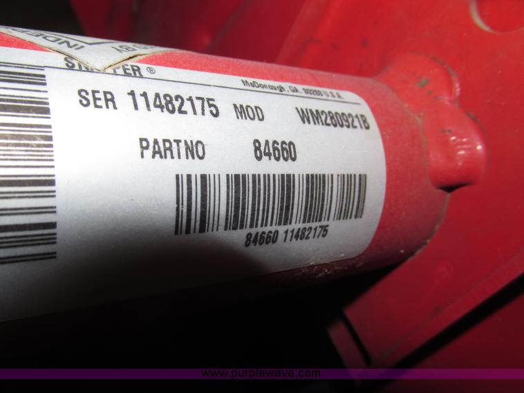 image for item G9957 Snapper WM280921B riding lawn mower