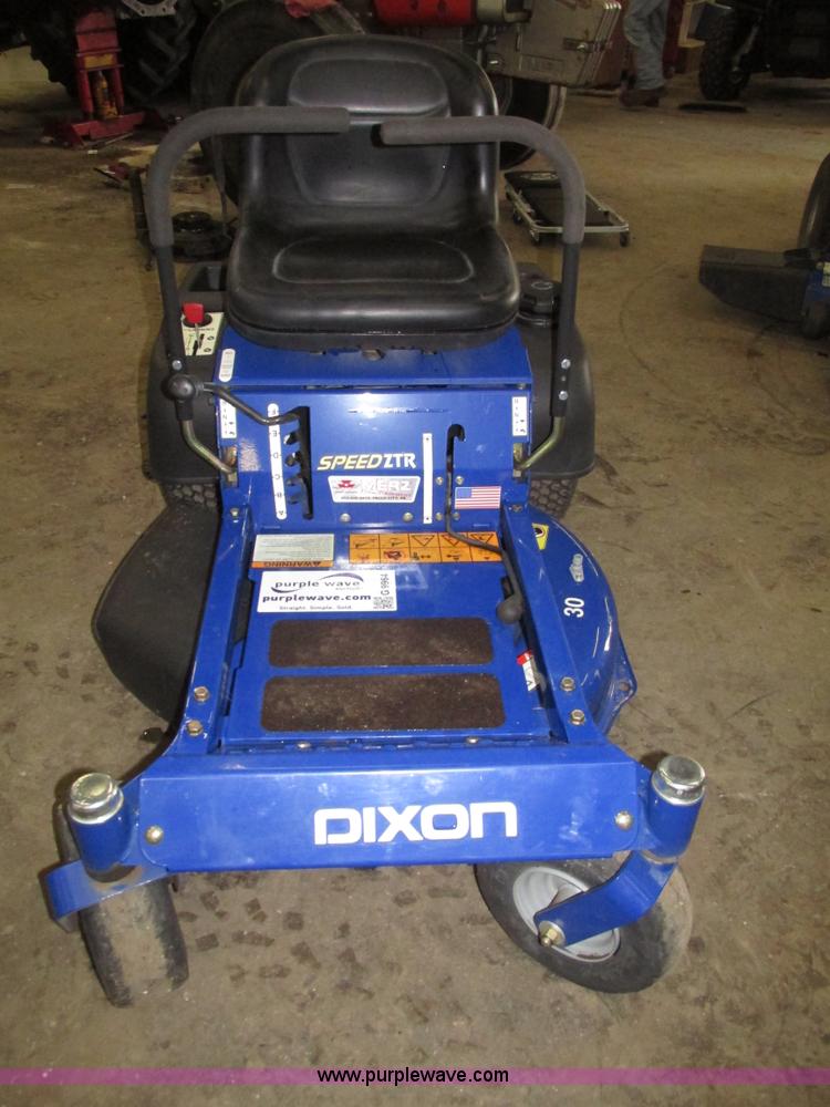 image for item G9964 2013 Dixon Speed ZTR riding lawn mower