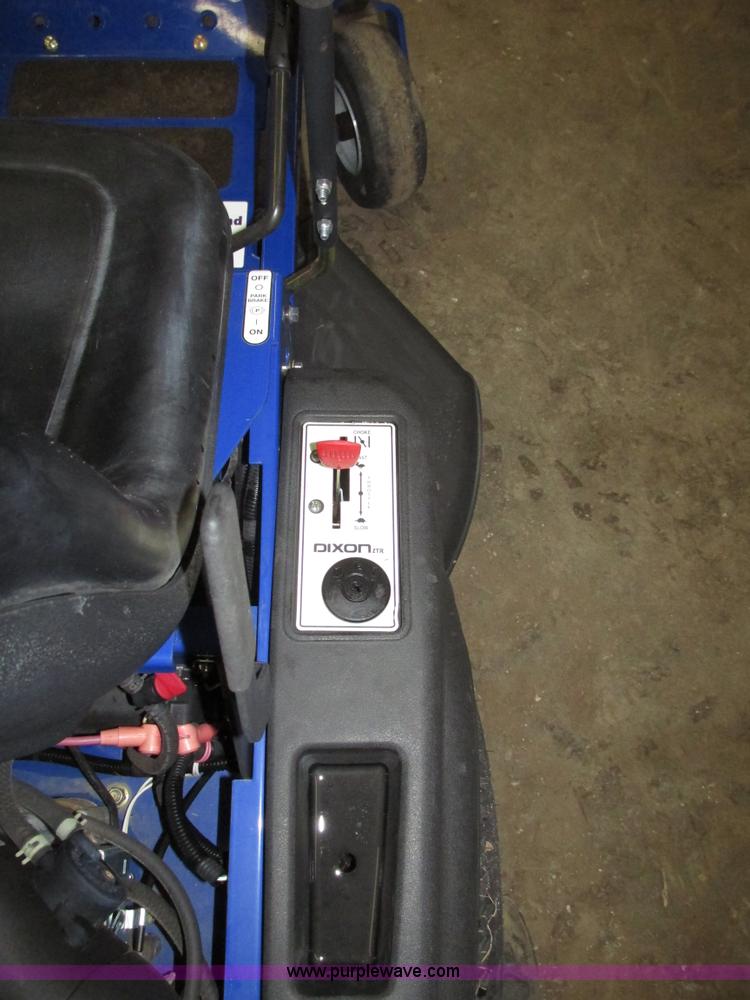 image for item G9964 2013 Dixon Speed ZTR riding lawn mower