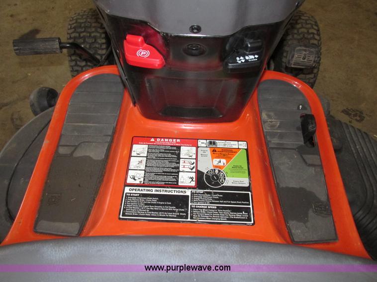 image for item G9965 Husqvarna YTH20K46 lawn tractor