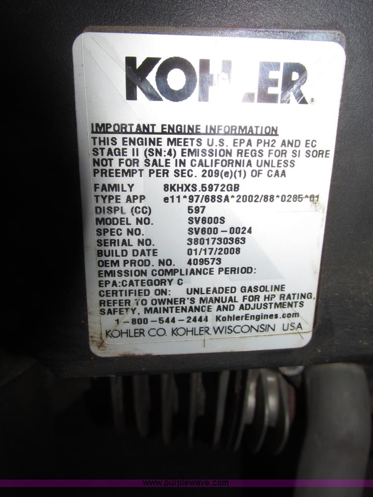 image for item G9965 Husqvarna YTH20K46 lawn tractor