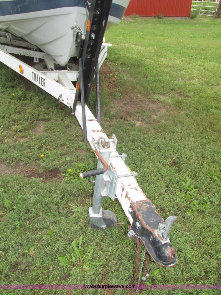 image for item G9967 1960 Larson speed boat