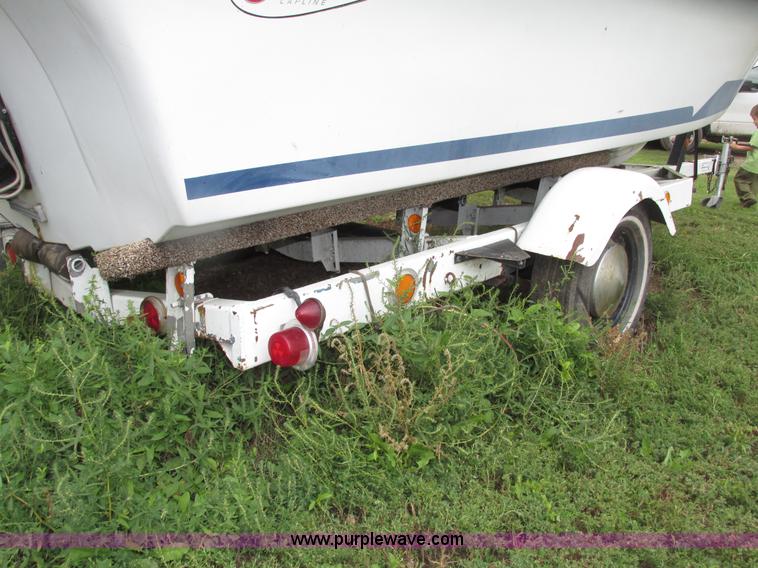 image for item G9967 1960 Larson speed boat