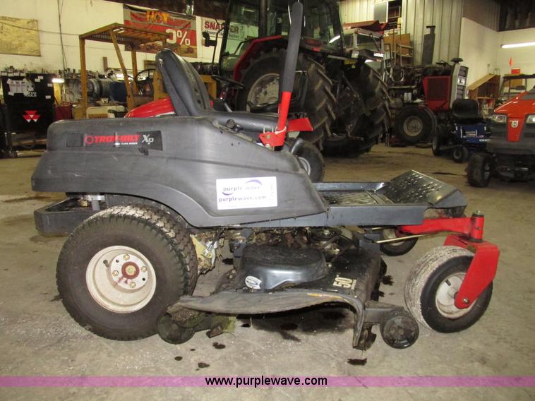 image for item G9971 Troy-Bilt ZTRXP50 Mustang ZTR riding lawn mower