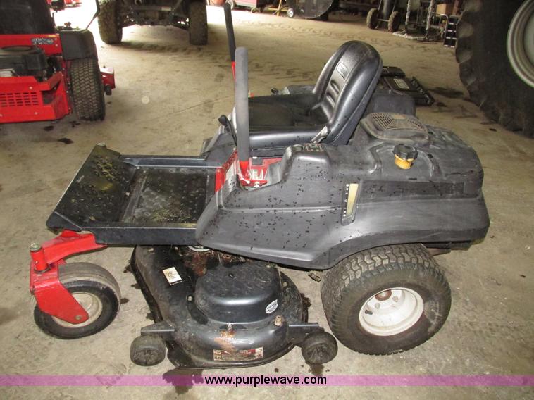 image for item G9971 Troy-Bilt ZTRXP50 Mustang ZTR riding lawn mower