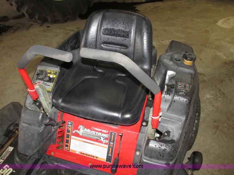 image for item G9971 Troy-Bilt ZTRXP50 Mustang ZTR riding lawn mower
