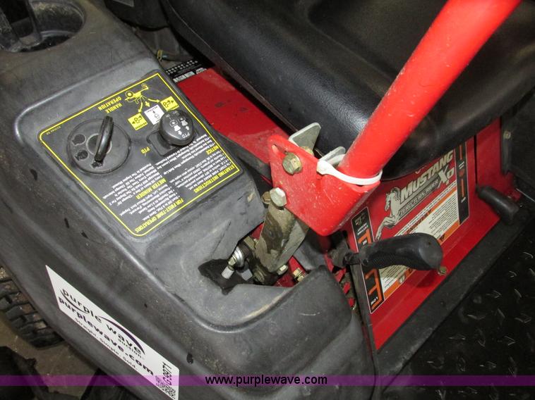 image for item G9971 Troy-Bilt ZTRXP50 Mustang ZTR riding lawn mower