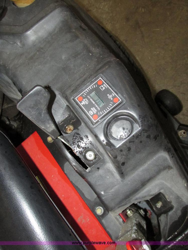 image for item G9971 Troy-Bilt ZTRXP50 Mustang ZTR riding lawn mower