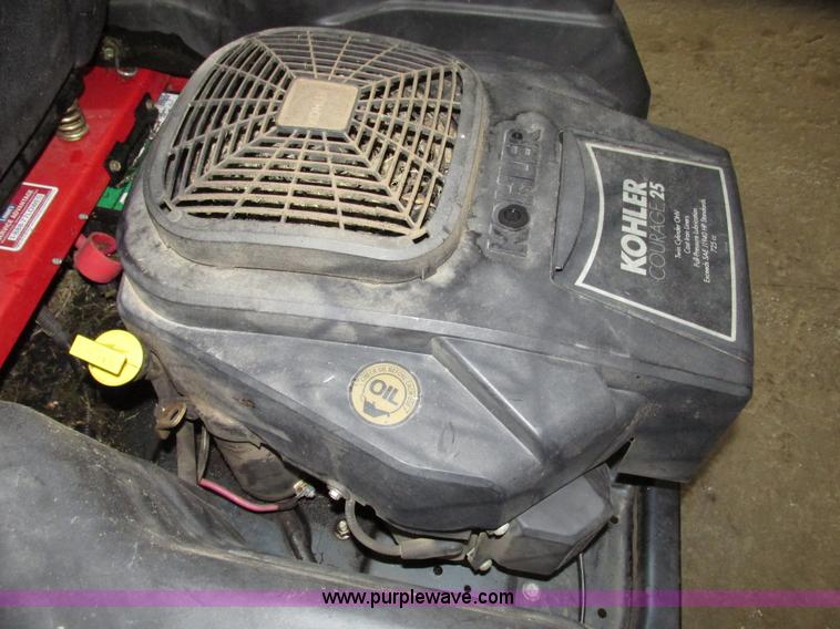 image for item G9971 Troy-Bilt ZTRXP50 Mustang ZTR riding lawn mower