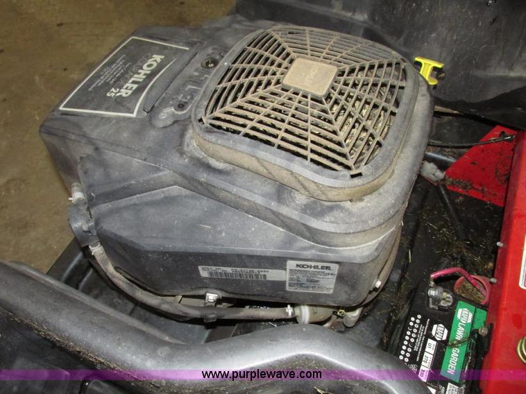 image for item G9971 Troy-Bilt ZTRXP50 Mustang ZTR riding lawn mower