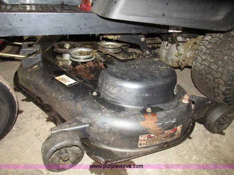 image for item G9971 Troy-Bilt ZTRXP50 Mustang ZTR riding lawn mower