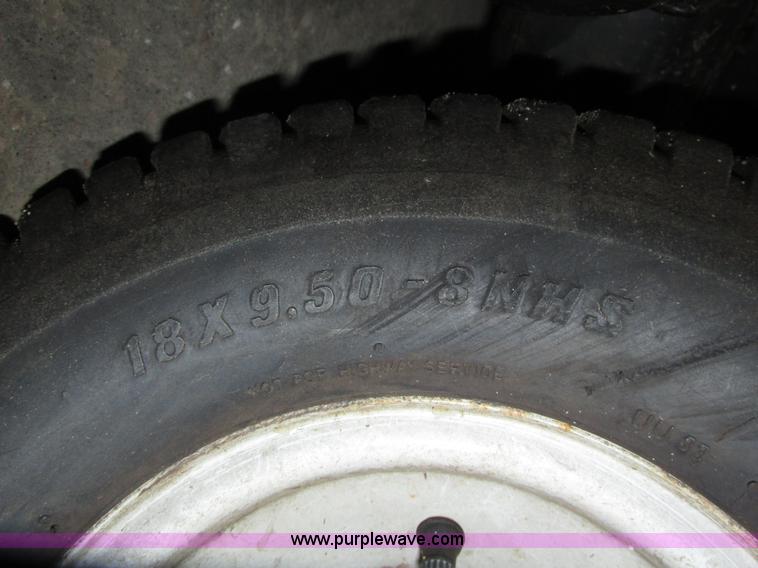 image for item G9971 Troy-Bilt ZTRXP50 Mustang ZTR riding lawn mower