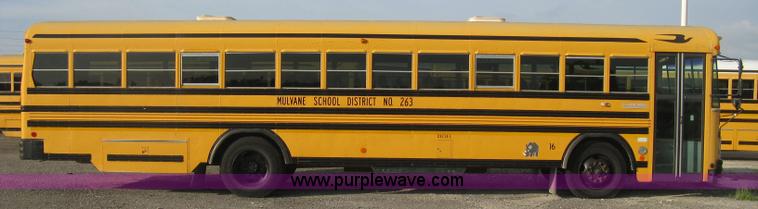 image for item H5265 1998 Blue Bird  TC2000 school bus