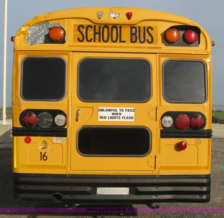 image for item H5265 1998 Blue Bird  TC2000 school bus