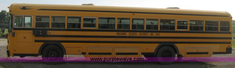 image for item H5265 1998 Blue Bird  TC2000 school bus