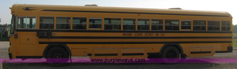 image for item H5265 1998 Blue Bird  TC2000 school bus