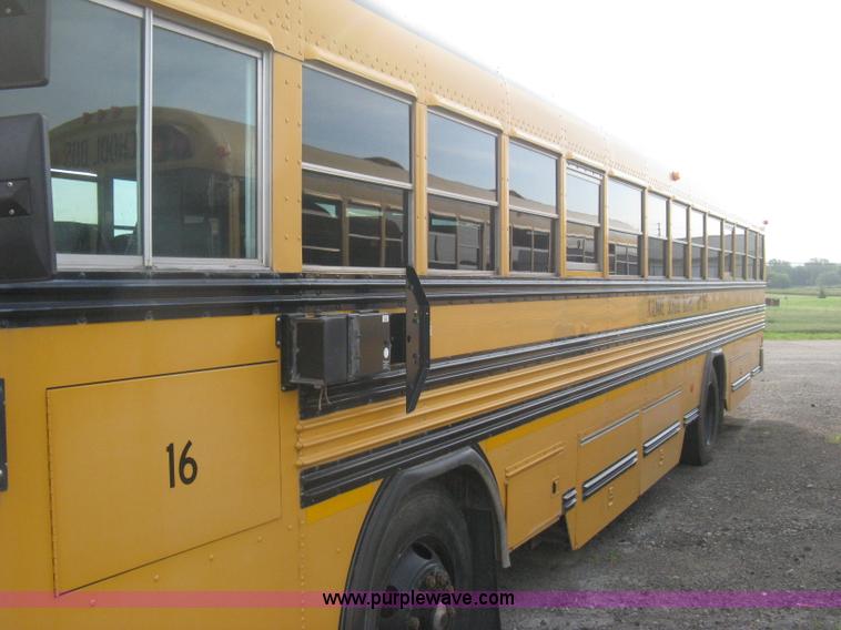 image for item H5265 1998 Blue Bird  TC2000 school bus