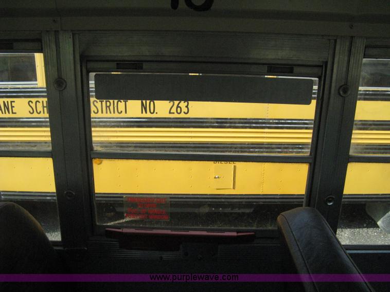image for item H5265 1998 Blue Bird  TC2000 school bus