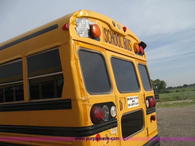image for item H5265 1998 Blue Bird  TC2000 school bus