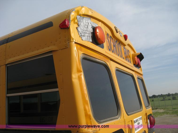 image for item H5265 1998 Blue Bird  TC2000 school bus
