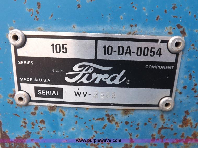 image for item H9156 Ford 105 rototiller attachment